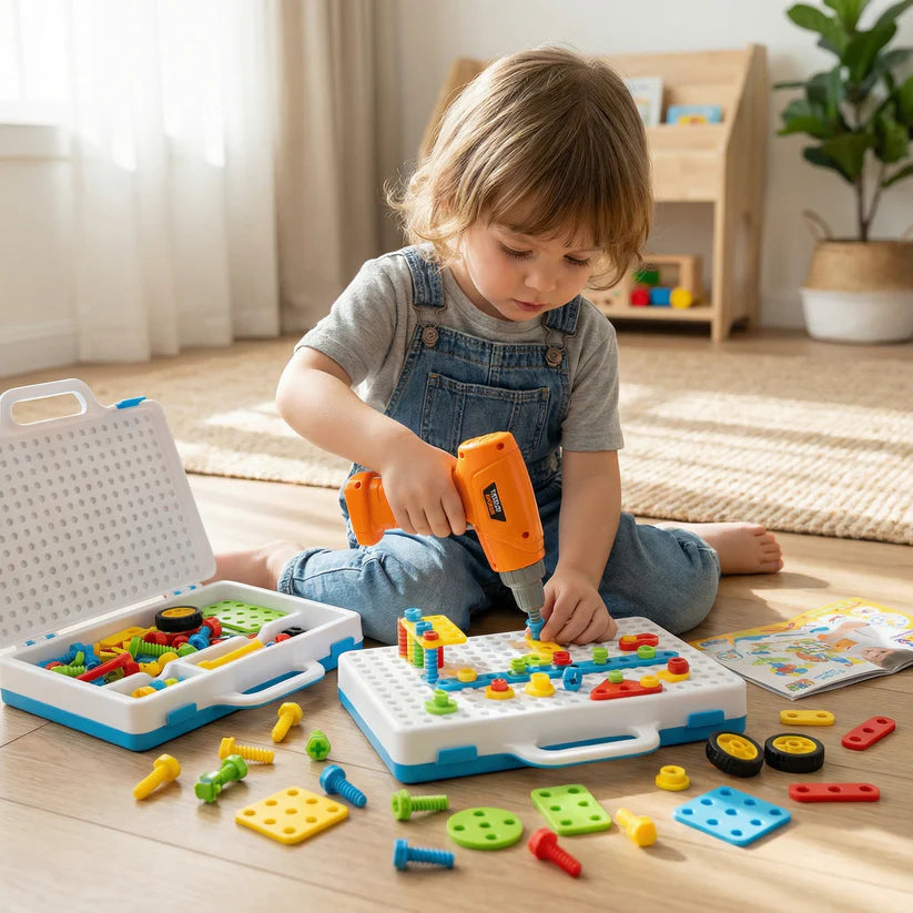 BuildBold™ Master Builder Set — Ignite fearless creativity and proud, skill-building adventures every playtime