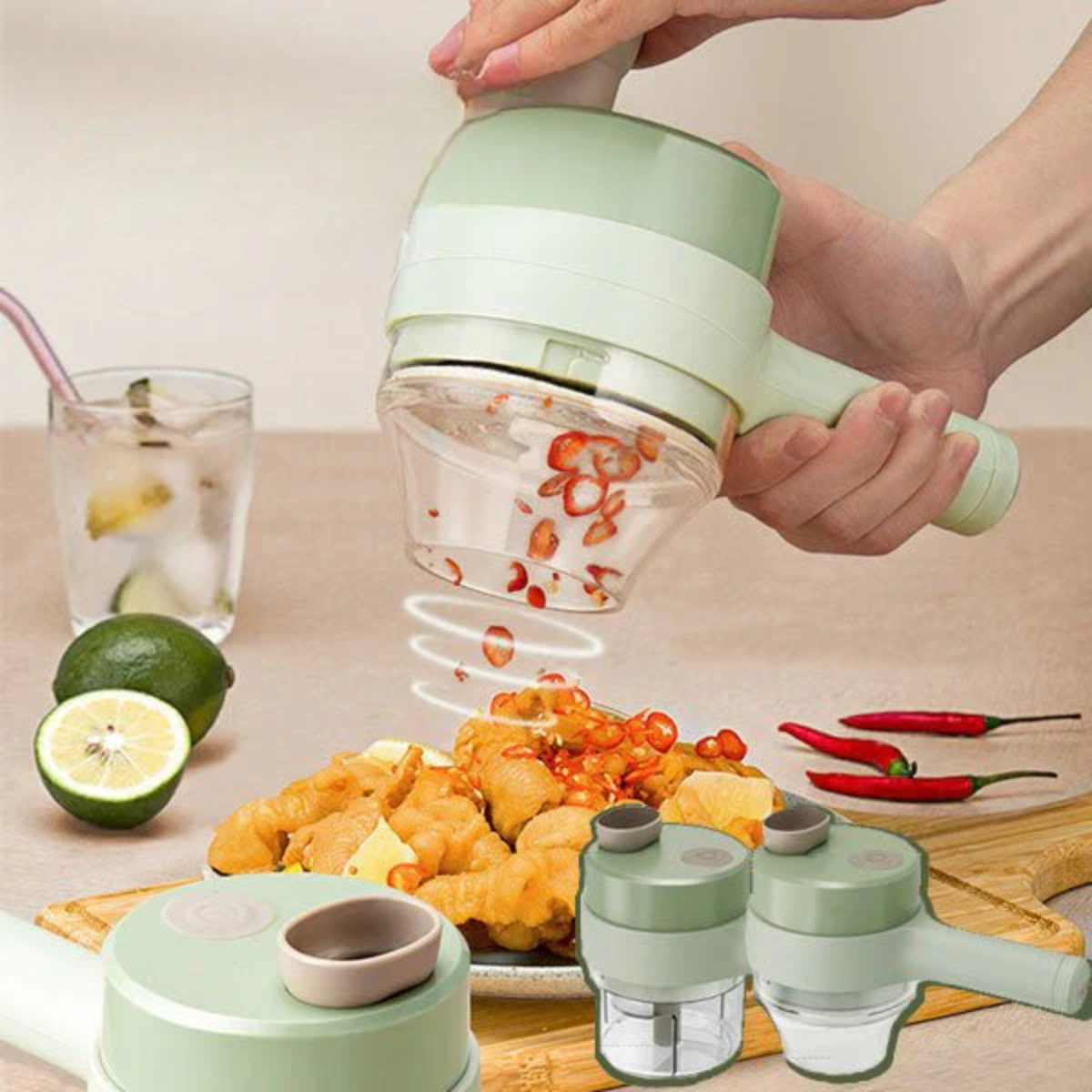 SliceMate Pro™ — Master Meal Prep with Speed, Precision, and Zero Mess