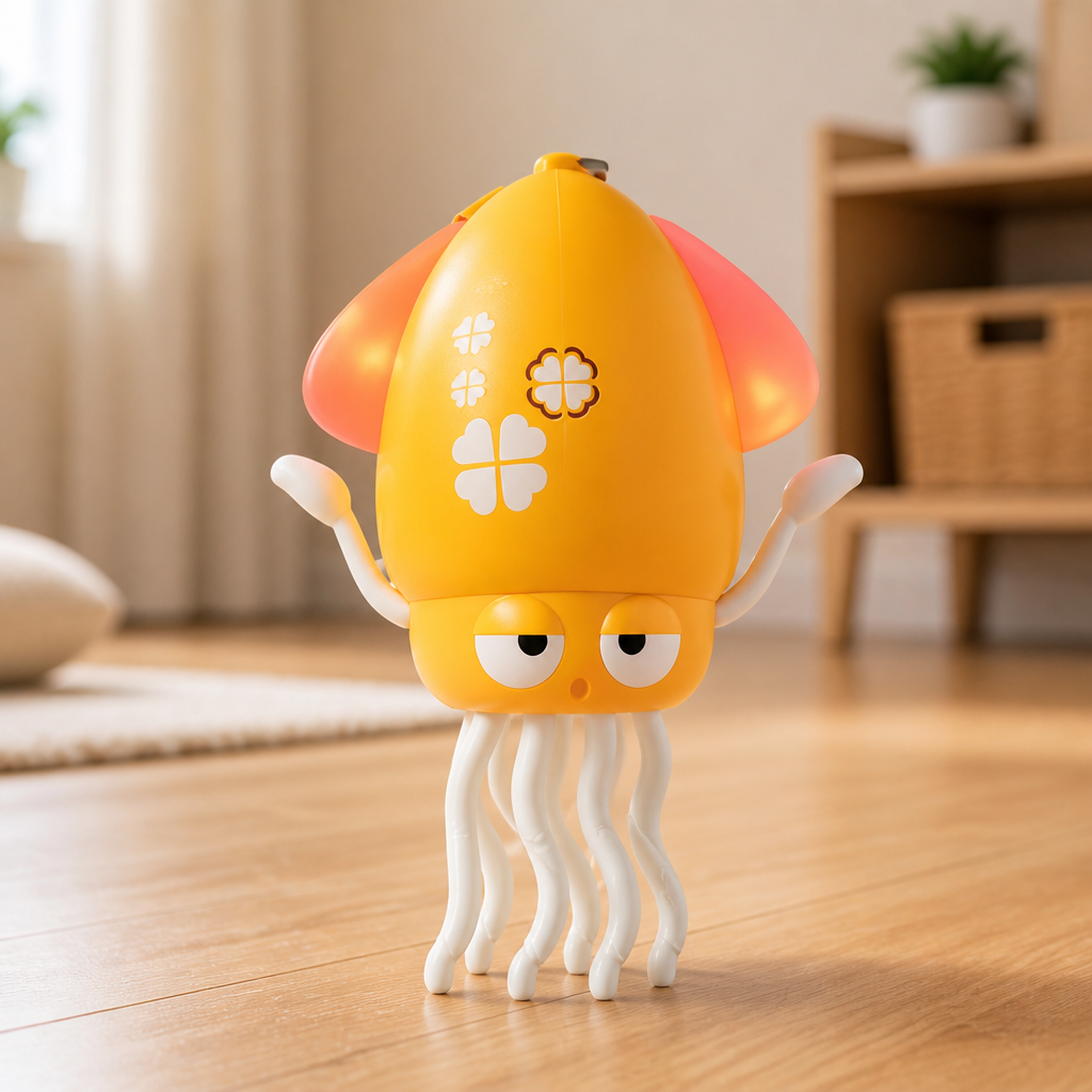Jellyfish Toy Smart Sensor Glowing USB Rechargeable