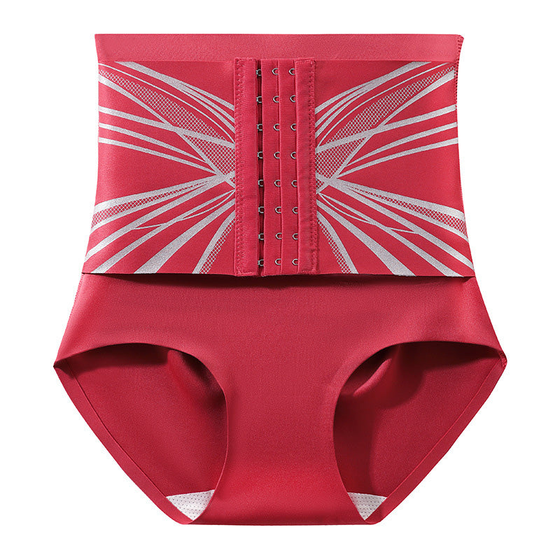 Cinchelle™ – High-Waist Tummy-Control Shaping Brief with 3-Hook Cinch