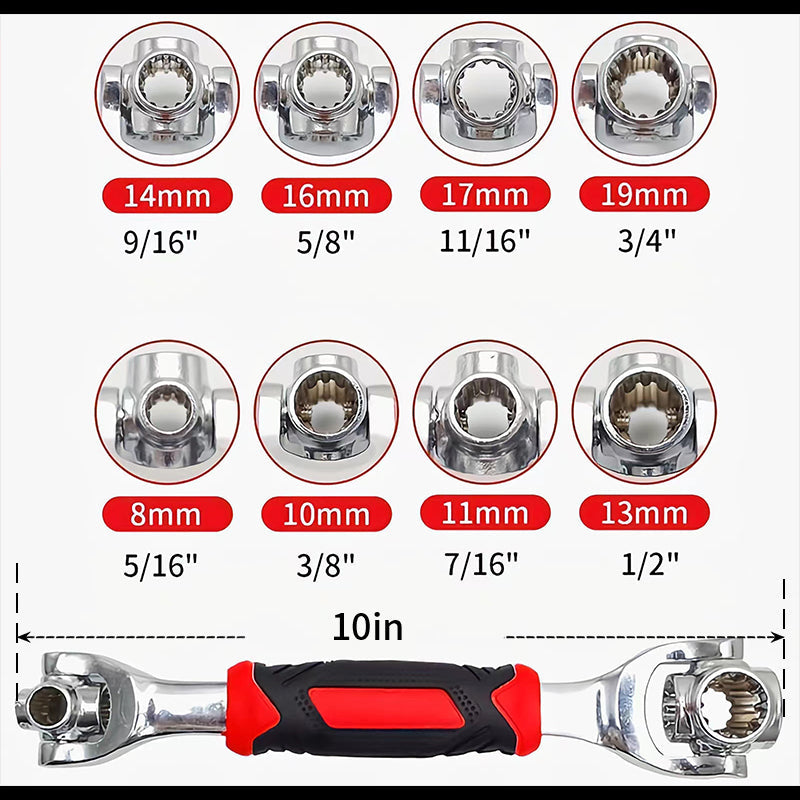 VoltCraft™ 48-IN-1 Multi-Wrench — Master Every Bolt with Effortless Precision and Total Control