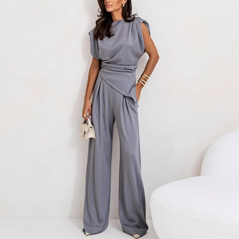 LuxeVena™ Two-Piece Set — Own Your Power with Featherlight Elegance and Sculpted Confidence