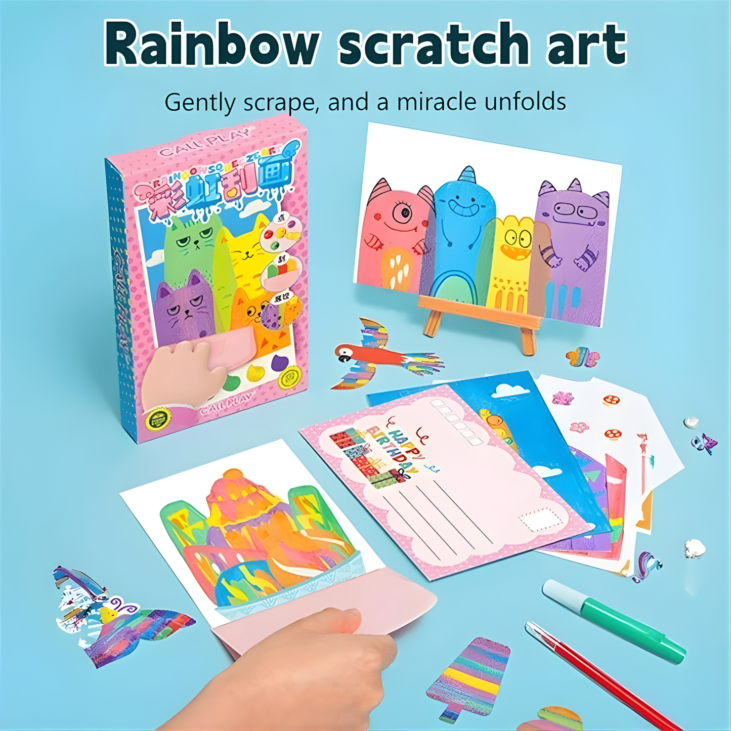 PrismPlay™ — Unleash Your Child’s Vibrant Creativity Without the Mess or Stress