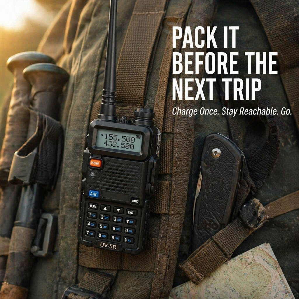 RangerComm™ — Reach Your Crew When Cell Service Quits On You | 1+1 FREE TODAY