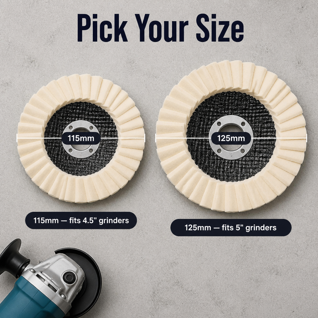 MirrorMaster™ — Strip Rust & Polish Metal to a Mirror Shine in One Pass