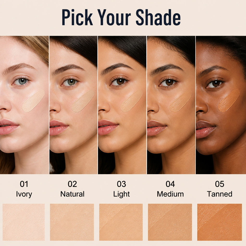 LumaVeil™ — Erase Dark Circles & Even Skin in 60 Seconds Flat