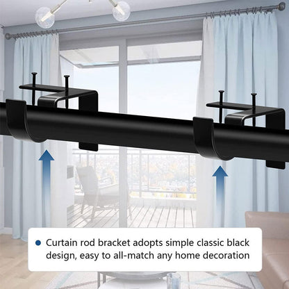 CurtisiaFlex™ — Hang Heavy Curtains Flawlessly Without Damaging Walls