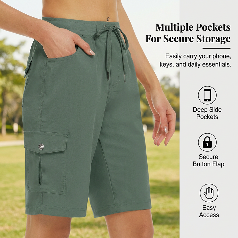 VantaStride™ Cargo Shorts — Move Freely, Stay Cool, and Carry Everything You Need
