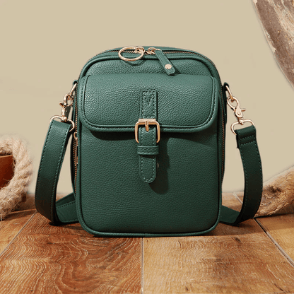 Luxara™ Leather Crossbody — Lighten Your Load, Command Every Moment with Effortless Style