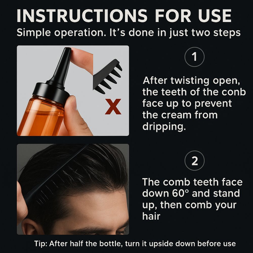 SculptEase™ — Unlock All-Day Natural Style with Zero Flakes or Fuss