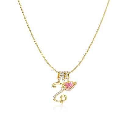 AuraNest™ 3-Layer Initial Necklace — Wear Your Story in Glowing, Comfortable Elegance That Turns Every Head