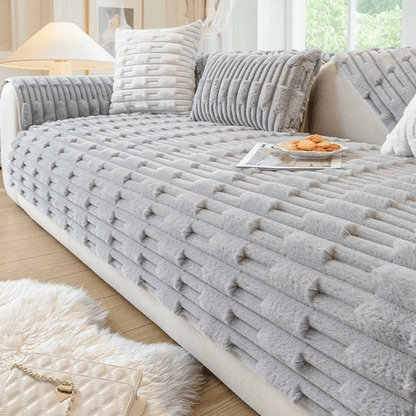 VelouraLux™ — Wrap Your Sofa in Unmatched Warmth and Silky Cozy Comfort