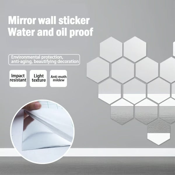 LumiFlex™ Mirror Sheets — Safely Transform Any Space with Shatterproof, Radiant Shine
