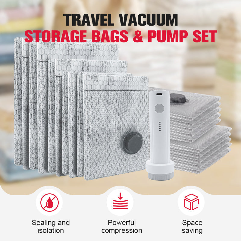 VastNest™ Vacuum Storage Bags — Transform Clutter into Calm and Breathe Easy Every Day