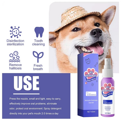 BreezeMist™ — Instantly Refresh Your Pet’s Breath for Snuggles That Spark Joy