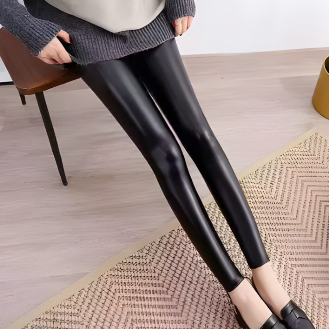 VeroLuxe™ Glow Leggings — Sculpt Your Curves and Shine with Unstoppable Confidence