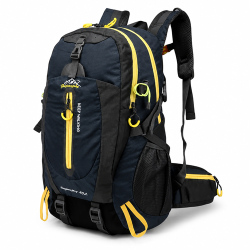 Hiking Backpack Waterproof 40L Padded Back & Adjustable Straps