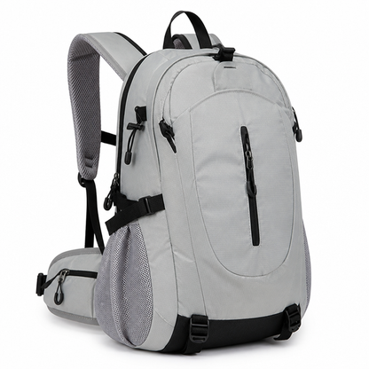 Hiking Backpack Weather-Resistant Ergonomic Straps & Multiple Compartments