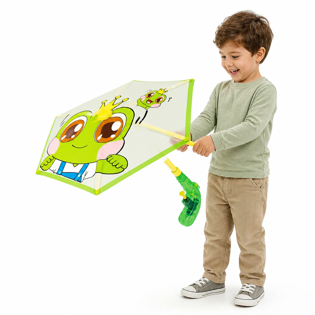 Kids Umbrella 2-in-1 Water Pistol Long-Range & Large Tank