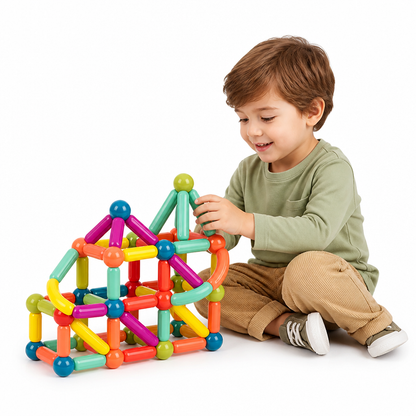 Magnetic Building Set Colorful Strong Magnets