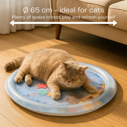 FelineFrost™ — Keep Your Cat Blissfully Cool and Playfully Engaged All Summer