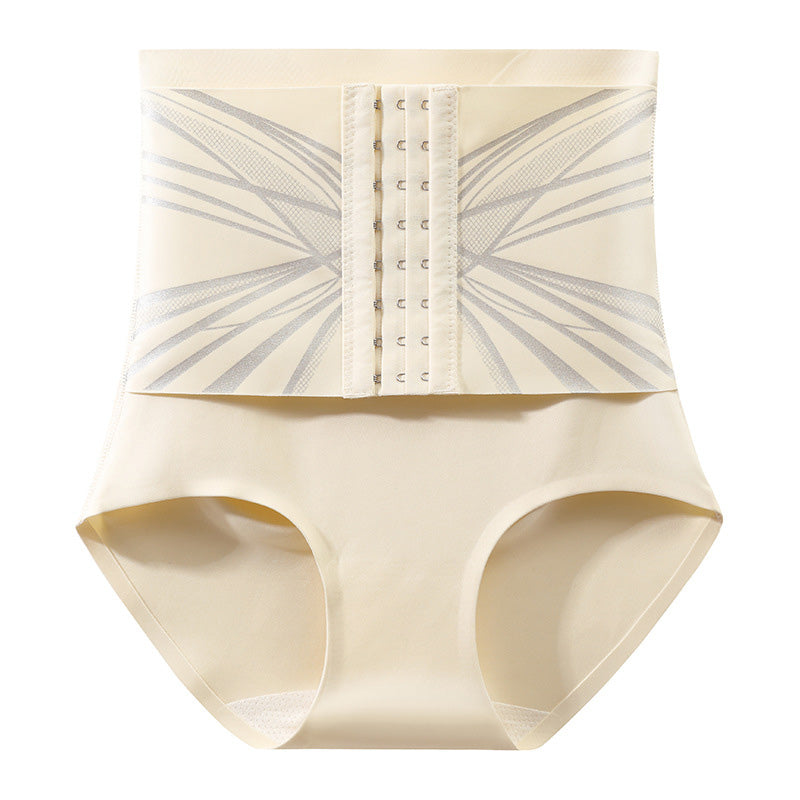 Cinchelle™ – High-Waist Tummy-Control Shaping Brief with 3-Hook Cinch