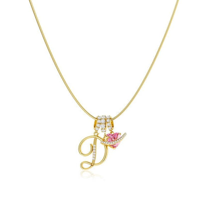 AuraNest™ 3-Layer Initial Necklace — Wear Your Story in Glowing, Comfortable Elegance That Turns Every Head