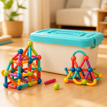 Magnetic Building Set Colorful Strong Magnets