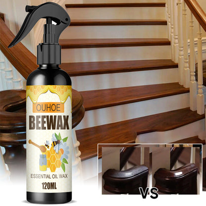 PureLume™ Micromolecular Beeswax Spray — Instantly Revive Your Wood’s Natural Glow and Warmth Without Any Mess or Chemicals