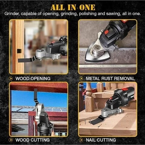 VersaDrive™ — Master Every Task with One Rugged, Lightning-Fast Power Tool Upgrade