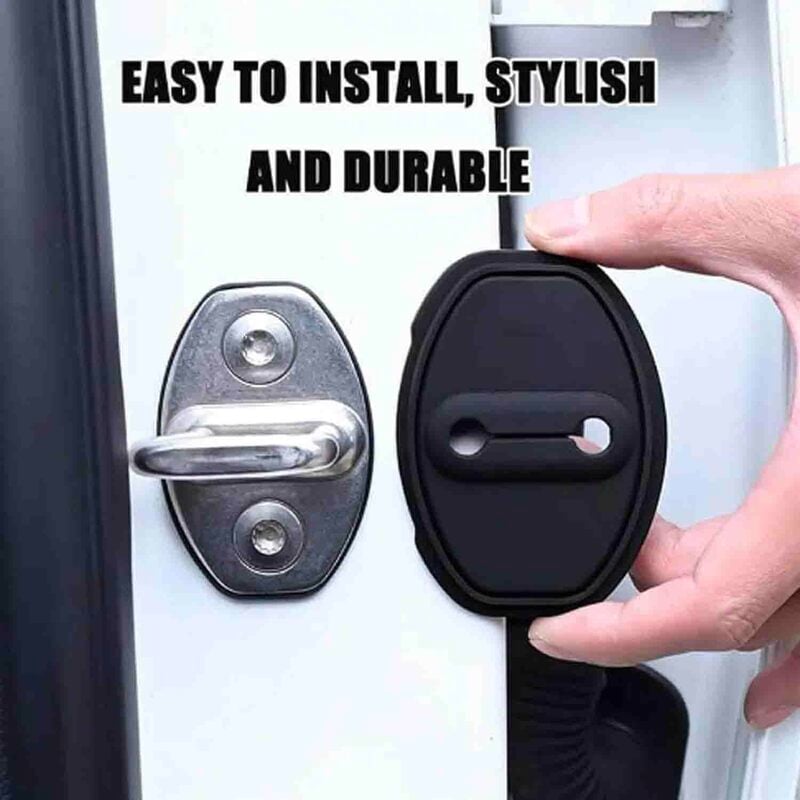 GuardSeal™ Silicone Lock Shields — Stop Rust and Silence Squeaks for Smooth, Secure Drives