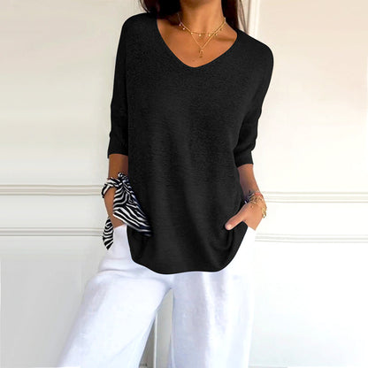 AeroLoom™ V-Neck Shirt — Feel Effortlessly Sharp and Unstoppable All Day Long