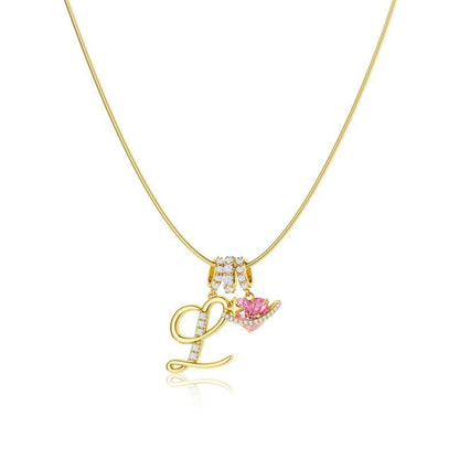 AuraNest™ 3-Layer Initial Necklace — Wear Your Story in Glowing, Comfortable Elegance That Turns Every Head