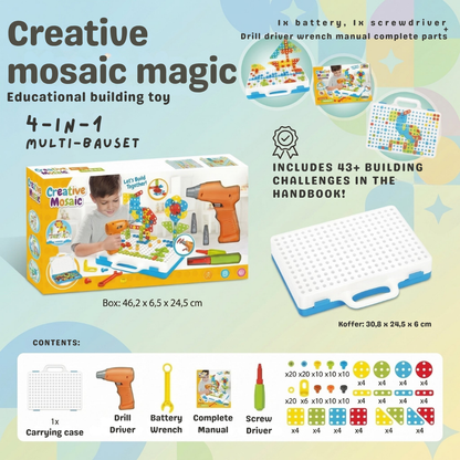 BuildBold™ Master Builder Set — Ignite fearless creativity and proud, skill-building adventures every playtime