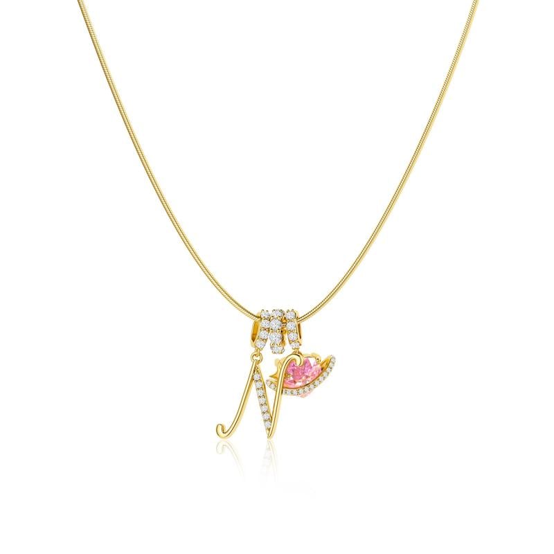 AuraNest™ 3-Layer Initial Necklace — Wear Your Story in Glowing, Comfortable Elegance That Turns Every Head