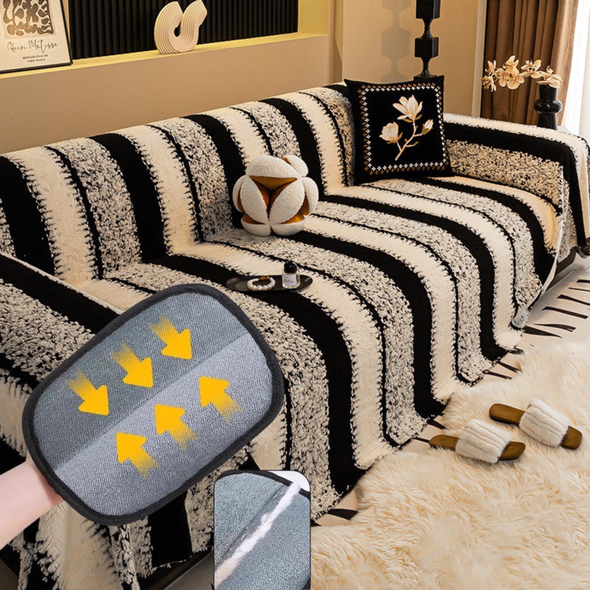 SnuggleNest™ — Transform Your Sofa Into a Cozy, No-Slip Sanctuary of Softness