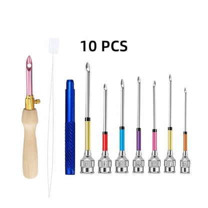 FlexiSew™ Precision Needle Kit — Sew Longer, Stronger, and Smarter Without Hand Pain or Fabric Fears