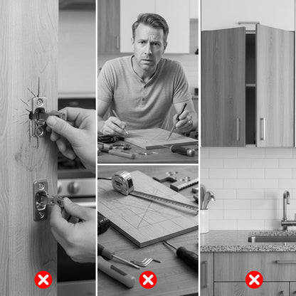 MagnaFit™ Precision Hinge Jig — Snap Perfect Cabinet Doors and Ditch Frustration Forever