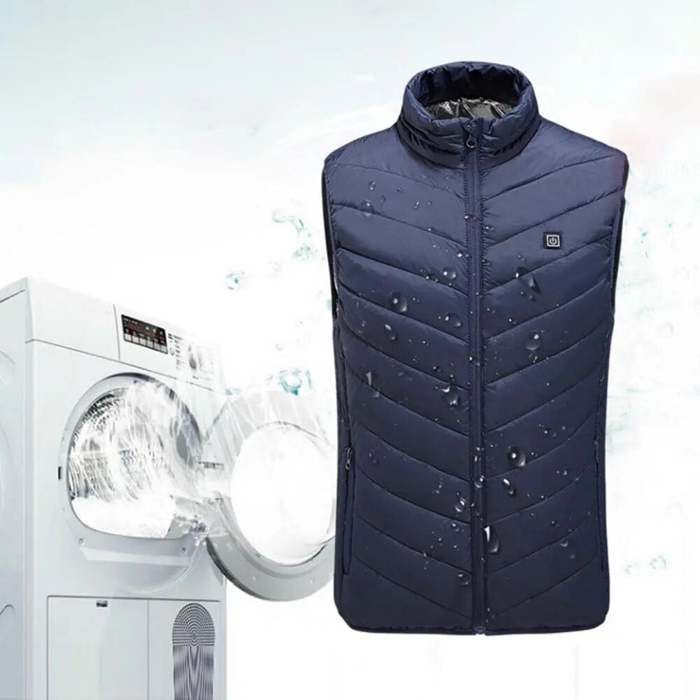 BlazeCore™ Heated Vest — Unleash All-Day Warmth and Energy Against Winter’s Chill