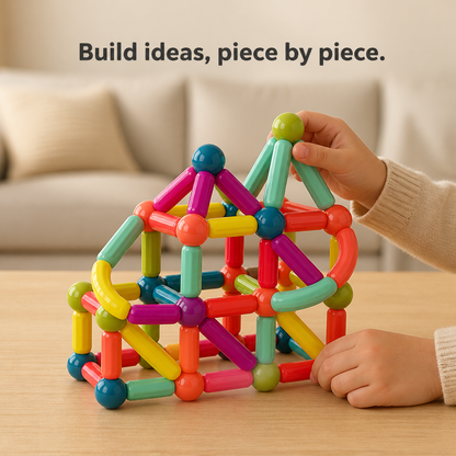 Magnetic Building Set Colorful Strong Magnets