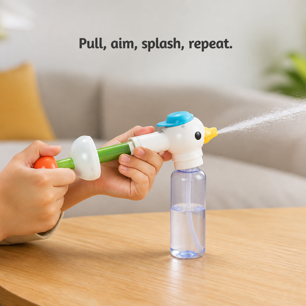 Kids Water Blaster Pull-Action Large Tank & Balloon Filler