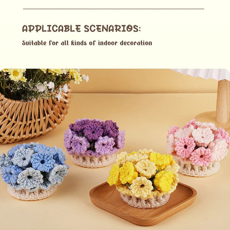 VivaPetal™ Crochet Coaster Kit — Craft Vibrant Blooms That Spark Joy and Cozy Every Table
