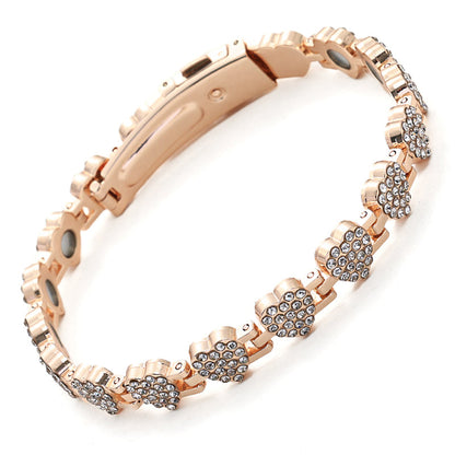 RadiancePulse™ — Ease Stiff Hands in Heart-Link Magnetic Copper You'll Actually Wear