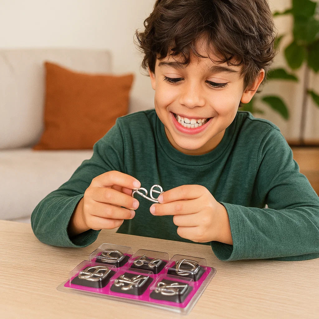 NeuroSpark™ Puzzle Rings — Ignite Your Mind with Addictive Brain Boosts Anytime, Anywhere