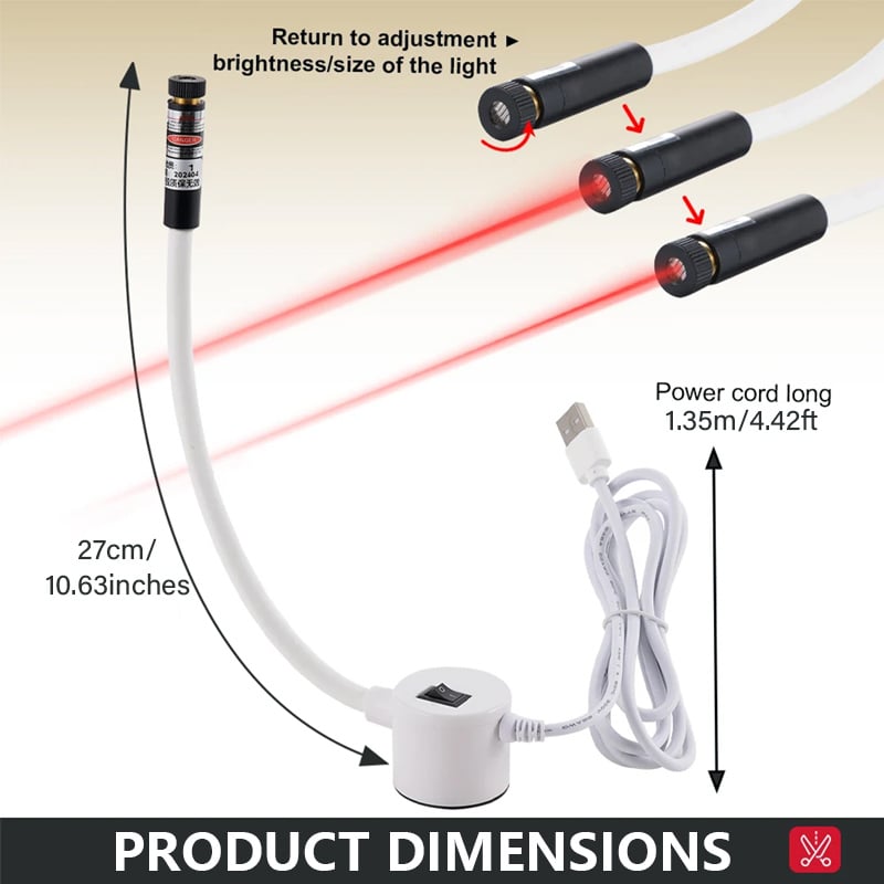 EdgeLuxe™ Laser Guide — Sew with Unmatched Precision and Confidence Every Time