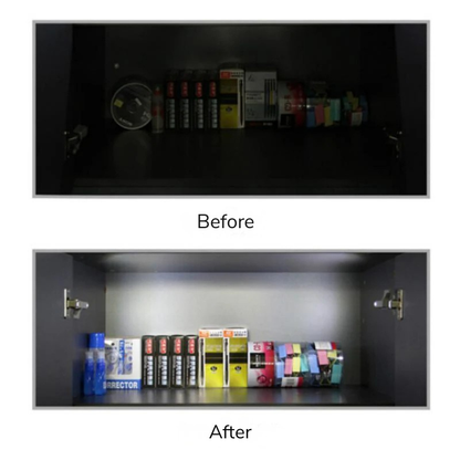 VibranceBeam™ — Instantly Illuminate Your Cabinets for Effortless, Hands-Free Convenience