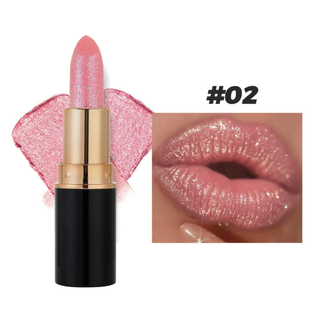 AstraLuxe™ Metallic Lip Glow — Dazzling, All-Day Shine with Irresistible Hydration