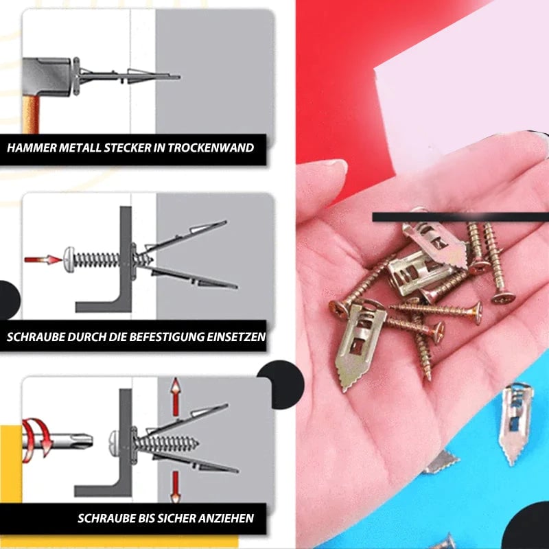 GripForce™ — Hang Heavy, Worry Less, and Keep Walls Flawless