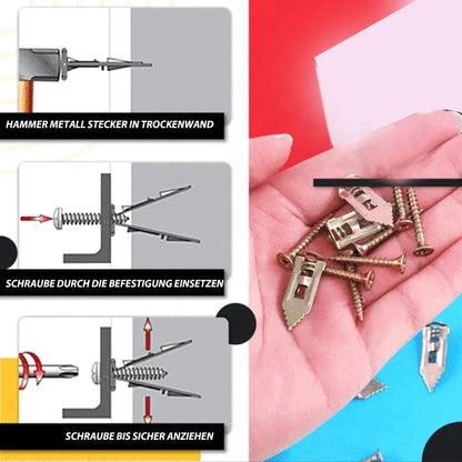 GripForce™ — Hang Heavy, Worry Less, and Keep Walls Flawless