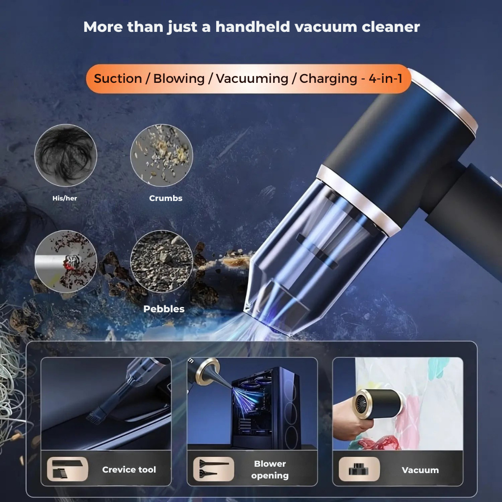 TurboSweep™ Sonic — Blitz Away Messes Instantly for Effortless Clean Bliss